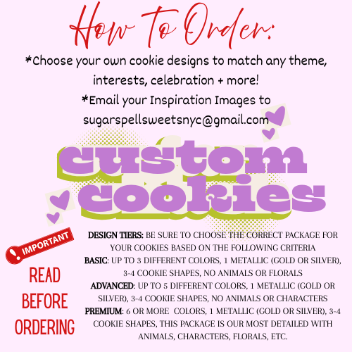 Custom Sugar Cookies